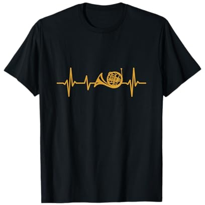 Waldhornist Herzschlag Waldhorn T-Shirt