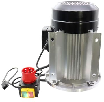 SECURA Elektromotor 400V + Schalter kompatibel mit Lumag HEZ-30 Holzspalter