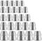 Sarini 25 Pieces Round Wedge Blocks for Hammer Axe Pick Snow Sledge Reinforcement Nails Wedges 8mm 10mm 11mm 13 mm 16mm Sizes for Tools like Hammers