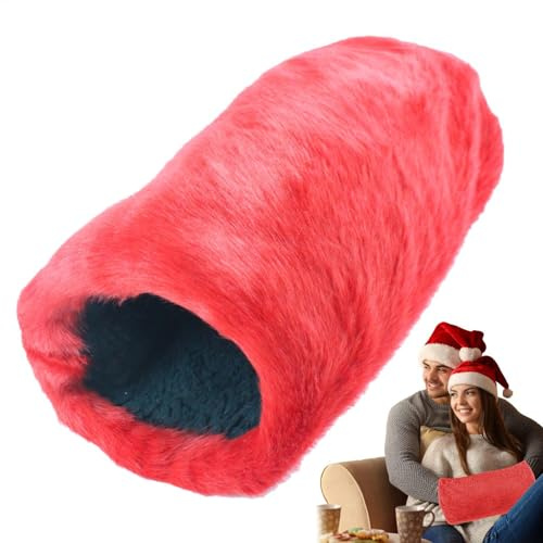 Handwärmer Muff – Winterwärmer, Flauschiger Handmuff | armfreundliches Design, Handgelenk-Handwärmer, Handschuhe, pelzig, ausgefallener Kunsthandmuff für Frauen, steife Gelenke