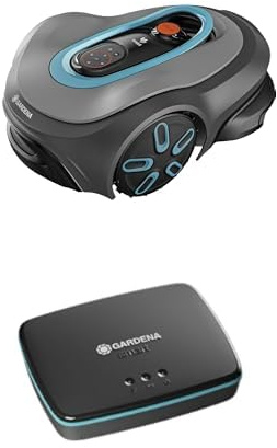Bundle aus GARDENA Mähroboter smart SILENO max 1.200 m² + Gardena smart Gateway