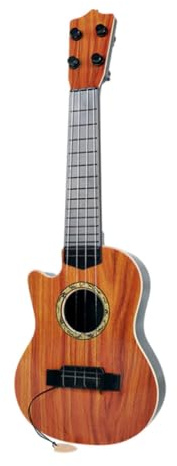 ERINGOGO Chitarra Giocattolo in Plastica Resistente Realistica con Bordi Arrotondati Strumento Musicale Educativo per Ragazzi e Ragazze per Apprendimento Precoce e Performance Scenica
