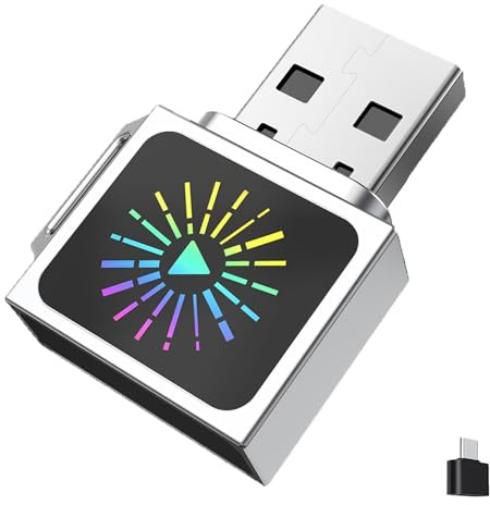 [NUOVO 2026 & WIFI 6.0] Adattatore CarPlay Wireless & Android Auto 2 in 1 | Corpo in Metallo Argento Micro (Design Invisibile) | Dongle Plug & Play Ultra-Veloce per Auto di Serie (Type-C Incluso)