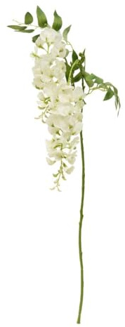 Atmosphera - Phoebe Tallo de Lirio Artificial h95cm Violeta - Blanco, Blanca