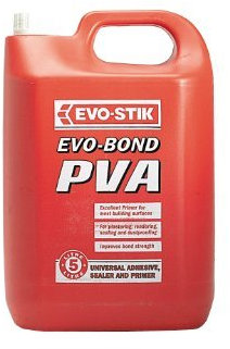Evo Stik Evo Bond Pva Uni Adhesive - 5litre Jerry 115217 by Evo-Stik