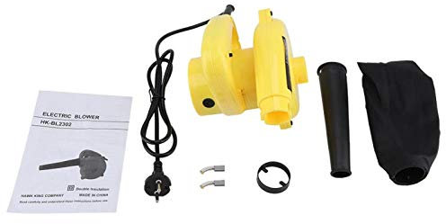 Kuuleyn Ventilatore Portatile, 220 V 600 W Soffiatore d'Aria Elettrico Computer Portatile Aspirapolvere per Auto Aspirapolvere Spina UE