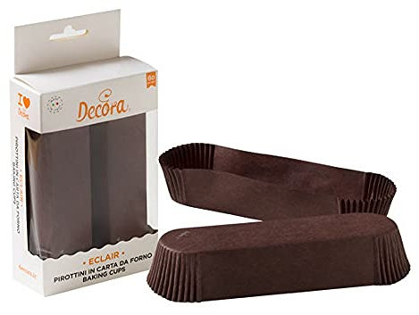 Decora 0339895 CF 60 PIROTTINI ECLAIR 135X33X28 H MM MARRONE