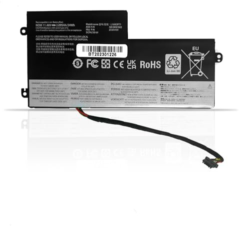 L16M3P71 45N1112 45N111 01AV459 45N1109 45N1110 45N1773 Laptop Battery | Replacement For Lenovo ThinkPad A275 T440 T440S T450 T450S T460 X240 X240S X250 X260 X270 Series(11.46V 24Wh)