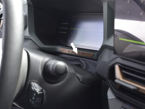 Steel Cover for 2024+ Dacia.Duster III 3 (P1310) / BIGSTER (R1310) | Main Indicators Decor - Copper Brown Style | 1 Piece Essential Expression Journey Extreme DUSTER Tuning Accessories