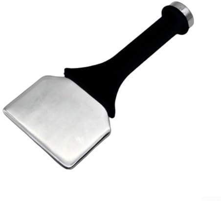 Oniissy Carpet Fitting Tool Carpet Fitting Bolster Chisel, Forged Chrome-Plated Steel Bolster Chisel with Non-Slip Handle for Stair Carpet