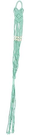 VANZACK Colgador de Plantas de Macramé Decorativo Interior Soporte Colgante Multiusos con Único y Clásico y Accesorio de Decoración