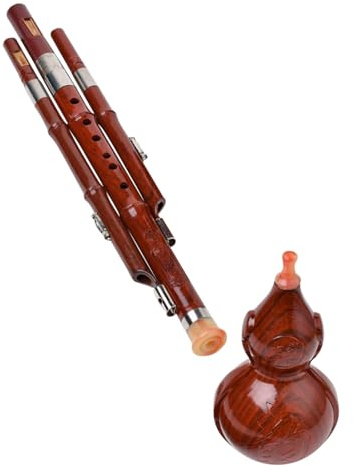minkissy Chinesische Kürbisflöte Aus Bakelit Traditionelles Musikinstrument Für Anfänger Und Profis Mit Glatter Oberfläche Und Beruhigendem Klang