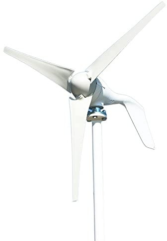 Aerogenerador Eolico 1000w generador de turbina eólica 24V 48V molino de viento conectado al Solar con controlador MPPT for eólico Solar híbrido(1KW 5Blades,Turbine Only,48V)