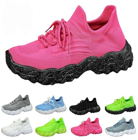 Slip on träningsskor kvinnor sjuksköterskor för kvinnor ortopediska skor nät andas halkfria ortopediska sneakers slip-on tennis promenader löpning sneakers med fotvalvstöd mjuka bekväma träningsskor
