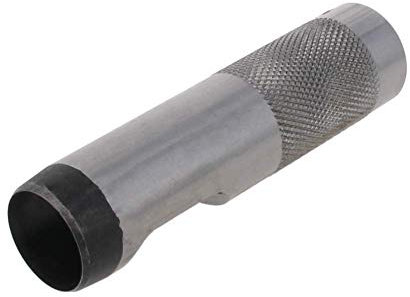 Utoolmart 28 mm runder Lochstanzer aus Karbonstahl für Lederhandwerk