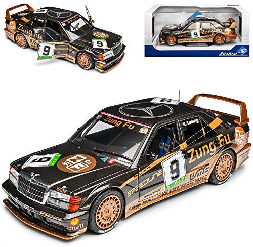 Mercedes-B C-Klasse 190E W201 2.5-16V Evolution II DTM Ludwig Macau 1991 1982-1993 1/18 Solido Modell Auto