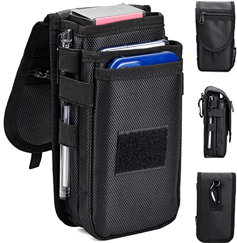 Funda Movil Cinturon, Funda con Clip de Cinturón para Teléfono, Carcasa Outdoor Multi-Fucional Bolsa Cintura Cover Case con Presillas de Cinturón，Senderismo, Acampar