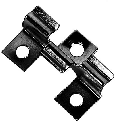 Lot de 100 clips de fixation pour terrasse composite, clips de fixation cachés en acier inoxydable, fixations de fixation de plaque décorative composite (8 mm)