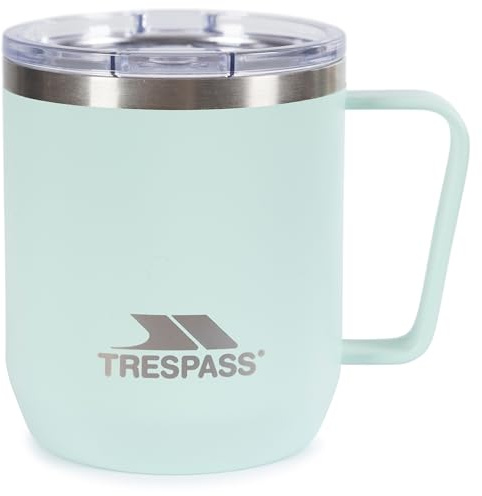 Trespass Stainless Steel Mug Nooper Teal Mist One Size