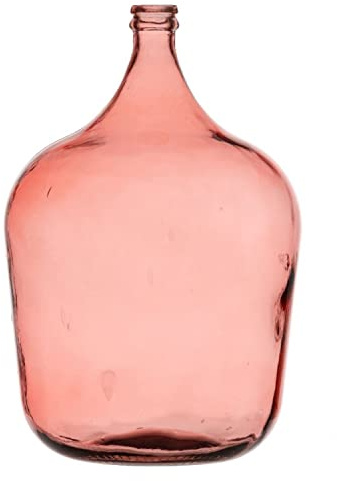 Garrafa Decorativa 36,5 x 36,5 x 56 cm Rosa vidrio reciclado
