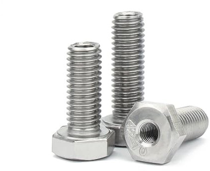 2stk M18-2.5×30mm×M12-1.75 Edelstahl-Sechskantschrauben 304, interne und externe Gewindeumwandlungsschrauben