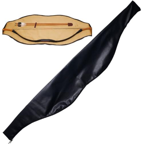Bogenschießen Langbogen Fall Traditionelle Bogen Aufbewahrungstasche Pu Leder Bogen Tragetasche Bogen Holster Tasche Für Outdoor Schießen Jagd