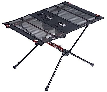 klappbarer Esstisch Klappbarer Campingtisch für den Außenbereich Klappbarer Picknicktisch Campingtisch Ultraleichter zusammenklappbarer Aluminium-Roll-Up