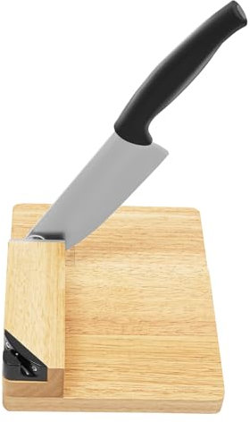niorttkx Wood Sausage Slicer with Stainless Steel Blade Wooden Ham Cutter Sausage Cutter Sausage Rack with Cutting for Home Restaurant
