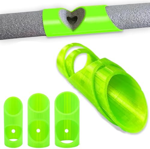 Gurxi 3 Stück Rohrisolierung Schablone Rohrisolierung Schaumstoff Schneider Schaumstoff-Rohrschneider Für 15/22/28 Mm Durchmesser Schneidwerkzeug Für Rohrisolierung Schneidhilfe (Grün)