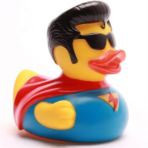 Duckshop Patos de baño de superhéroes, diferentes diseños, regalo para fans de los cómics I coleccionistas presentes (pato de baño Supermann)