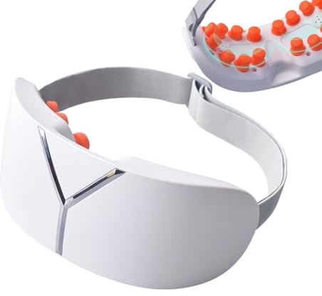 Máquina De Masaje Para Ojos - Dispositivo de Relajación - Máscara De Sueño Inteligente - Para Trabajo Estudio Descanso Viaje Dormir Meditación Diaria Fin De Semana Vacaciones Mañana Tarde