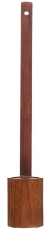 Healeved Vintage Wooden Wine Pickup Ladle Spoon Handheld Ladle for Home Use for Wine Accessories