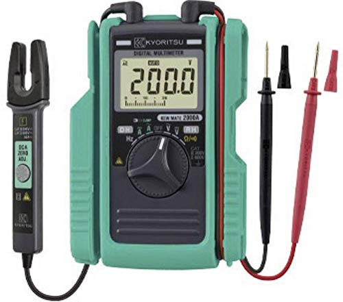 Kyoritsu KEW Mate 2000 A Digital CAT III 300 V CAT II 600 V Display Amperemeter Multimeter, Amperemetermeter, Stromzange (P-Anzahl