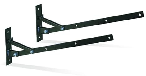 DISTRIBUZIONE Bracci per Stendibiancheria a Muro, Stendibiancheria da Parete, CM.60, Made in Italy, ART.774