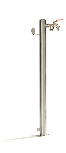 Schneck Wasserzapfstelle Ø6cm 100cm mit Schlauchhalter WS6010-3/4SH