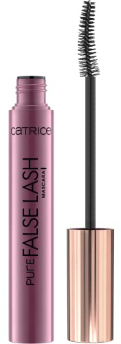Catrice Pure False Lash Mascara, Nr. 010, Schwarz, langanhaltend, volumengebend, Falsche Wimpern-Effekt, matt, vegan, ohne Mikroplastikpartikel, Nanopartikel frei, ohne Parfüm, 1er Pack (10ml)
