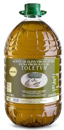 PIUMER - Aceite de oliva extra virgen Toletum 5 litros