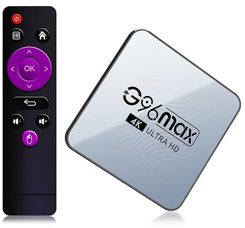 CHROX Android 12.0 TV Box, 4GB RAM 128GB ROM RK3318 Quad-Core 64-Bit Cortex-A53, Builtin 2.4Ghz/5.0Ghz Wifi6 Bluetooth 5.0+, Support H.265/3D/4K Ultra HD/HDMI 2.0 Smart TV Box,2GB+16GB