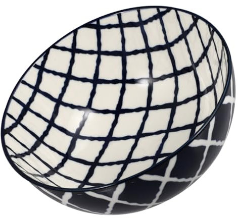 Zerodeko 1pezzi Ciotola Ceramica Giapponese Per Zuppe e Insalate Design Elegante e Facile Da Pulire Perfetta Per Eventi e Uso Quotidiano Da Profondo