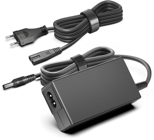 KFD 20V Netzteil Ladegerät für Denon Polk Audio Lautsprecher, Plugable Laptop Docking Station Zebra Drucker Teufel Rockster Cross 20V Lenkrad Thrustmaster Gaming Steering Wheel netzteil Stromkabel