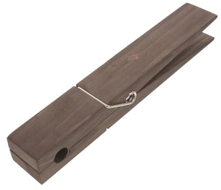 Mollettona in Legno per Asciugamani da Bagno, 22x4x5 Cm