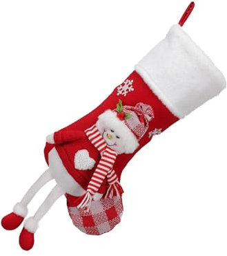 Qsvbeeqj Weihnachtsstrumpf, saisonale Dekorationen, Festivals, Strümpfe, Leckereien, Aufbewahrungsbeutel für Weihnachten, Party, Heimdekoration