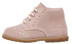 Falcotto FROL Zip Suede SPAZZ. Rose Scarpe da Bambini, Taglia 24