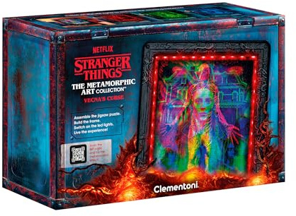 Puzzle Lumineux Stranger Things Vecna - 520 Pièces Lumineuses - 14 Ans+