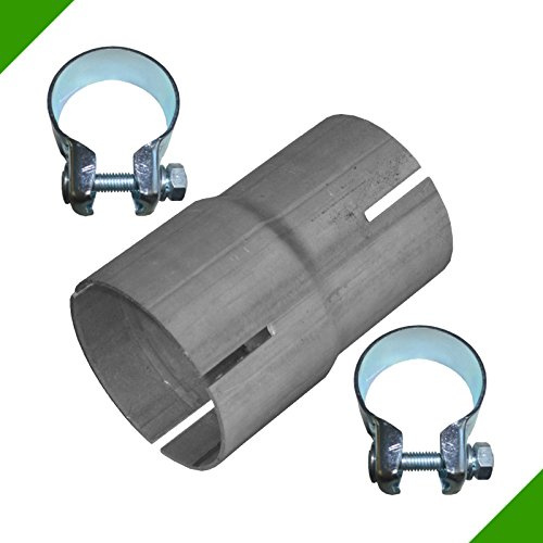 Réduction de tuyau 55mm vers 60mm adaptateur d'échappement colliers en acier à bande raccord de tuyau réduction système d'échappement connecteur réducteur réduction pièce de serrage pièce de