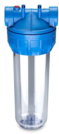 WK Conteneur filtre 10 3/4 type 3 pièces détachées – Fabriqué en Italie – Structure robuste et polyvalente pour filtration de l'eau