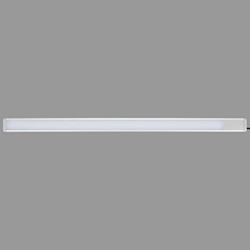 TELEFUNKEN - Led Unterbauleuchte 87,5 Cm, Küche, Led Leiste Küchenschrank, Werkstattlampe, Neutralweißes Licht, 14 W, 1600 Lm, Silberfarbig
