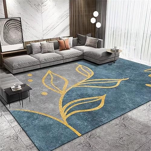 RUGMRZ Auslegware Kinderzimmer Luxus Wohnzimmer, modern und minimalistisch Auslegware Teppichboden Mehrfarbig Ornament bodenbelag Balkon deko Teppich Auslegware Kinderzimmer Balkon Teppich outdoor100