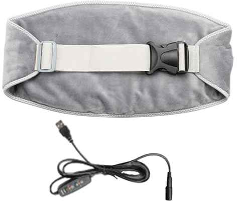 Perioden Krämpfe Wärmekissen - Menstruations-Heizkissen | Periode Heat Pad | Elektrisches Hüftgurtgerät | Große Akkukapazität Elastische Schnelle Heizung Auto Off Rücken Bauch Wärmekissen mit 3