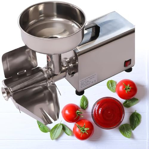 Passapomodoro Elettrico Da 370 W, Macchina Per La Macinatura Del Pomodoro Commerciale, Pressa E Passapomodoro In Acciaio Inossidabile,110V